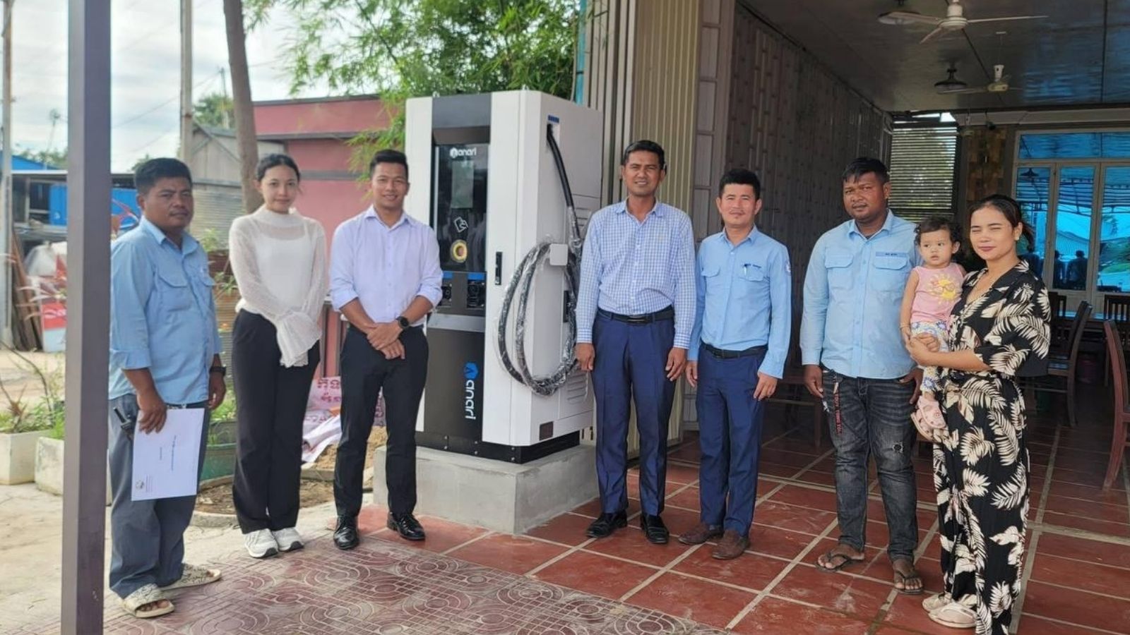 Cambodia - Public use - 120kW Vulco DC and Gaia AC Series