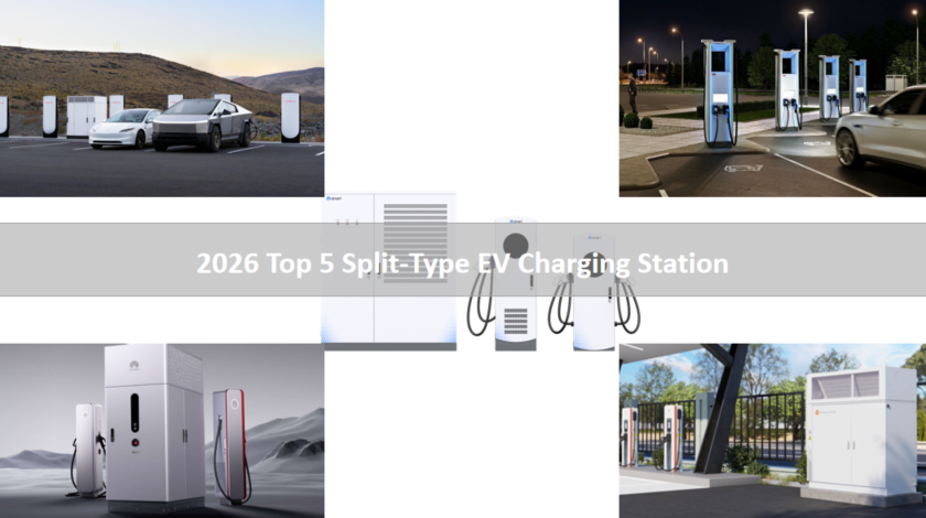 2026 Top 5 Split-Type EV Charging Station