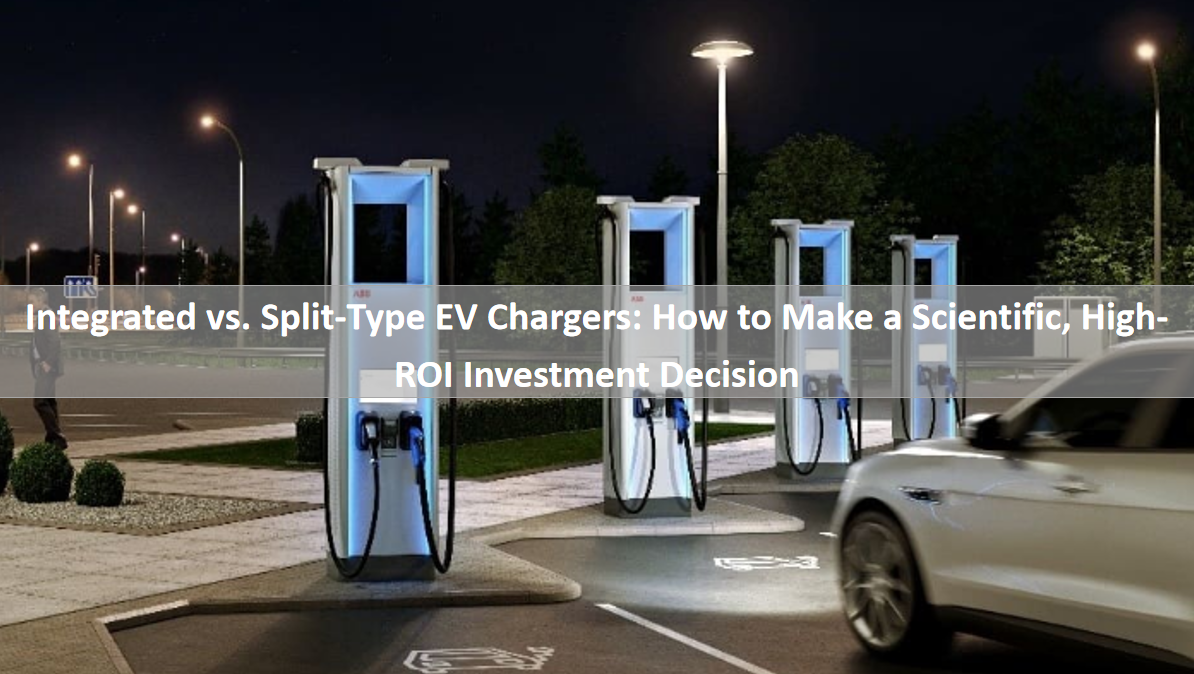 Integrated vs. Split-Type EV Chargers: How to Make a Scientific, High-ROI Investment Decision