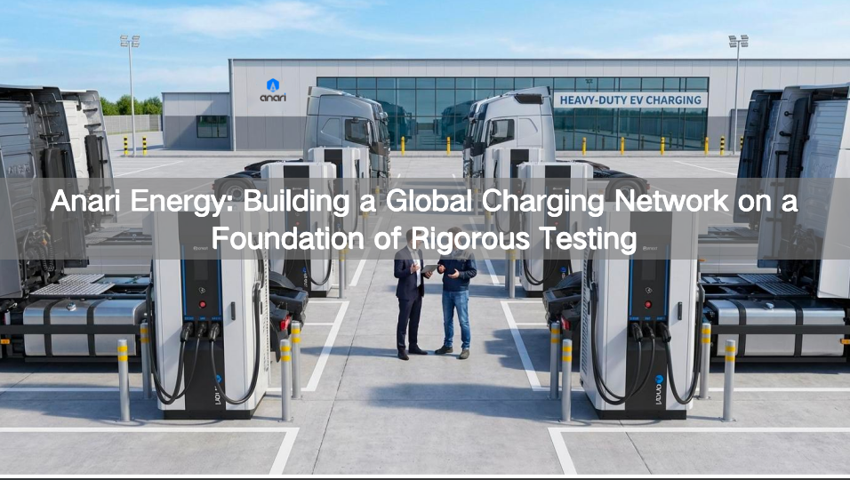Anari Energy: Building a Global Charging Network on a Foundation of Rigorous Testing